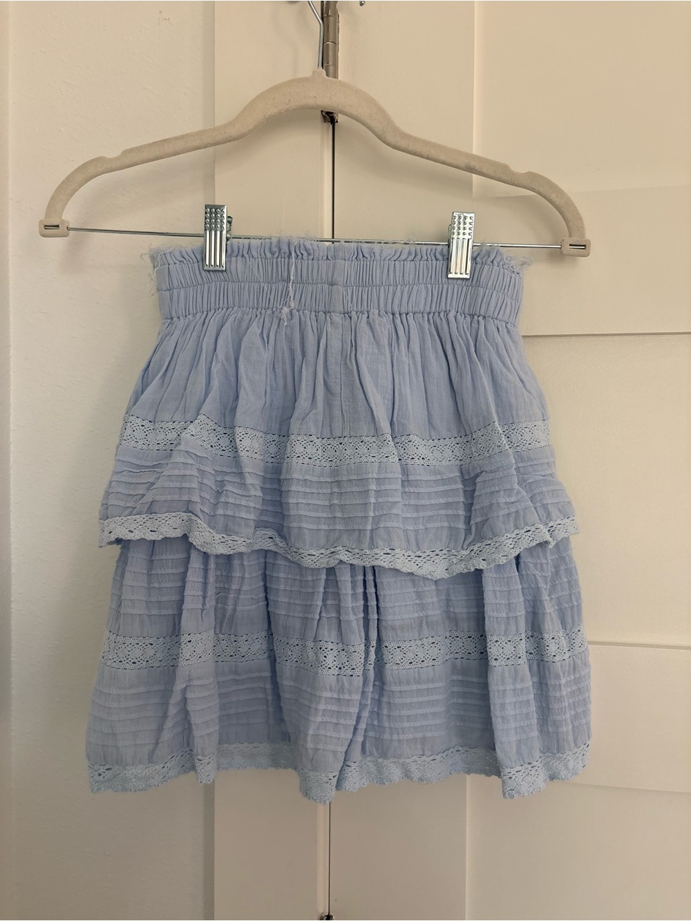 Day + Moon Ruffle Lace Mini Skirt Set - Picture 9 of 12